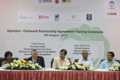 Outreach partnership agreement signing